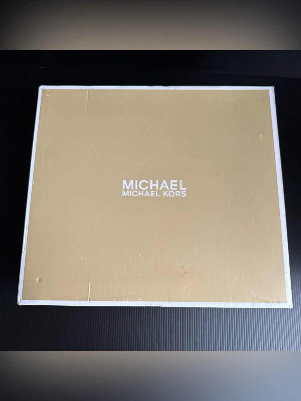 NIB Michael Kors Silver Leather Kimmy Strappy Sandal Heels Women’s Size 9.5